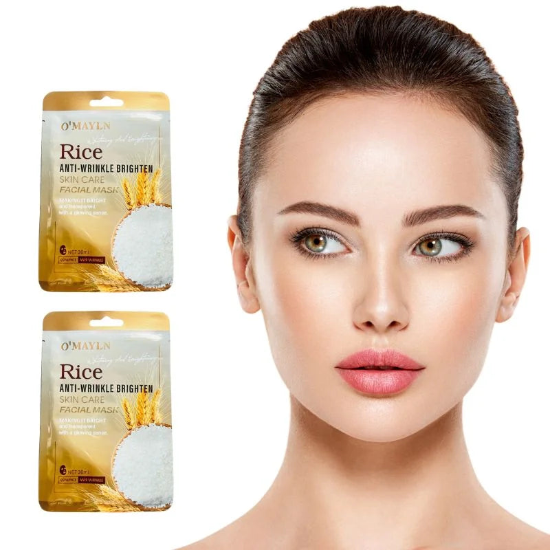 Pack of 2 | O’Mayln 24K Gold Firming Essence Mask 30ml | Skin Firming & Anti-Aging Treatment