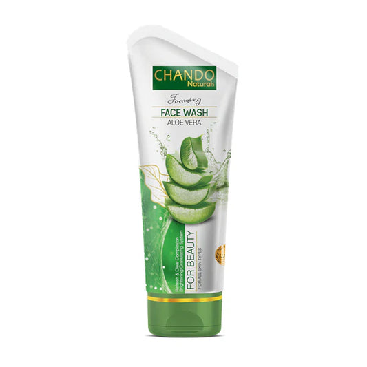 Face Wash |  Chando Naturals Aloe Vera Beauty Face Wash 100m for Sensitive Skin