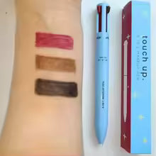 Multi-effect 4 In 1 Eyeliner Eyebrow Pencil Contour Pen Long Lasting Waterproof Cosmetics Eyeliner Makeup Pencil Lip Liner Pen