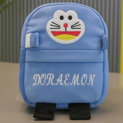 Cute Plush Doraemon Character Backpack | Stuffed School Bag & Gift for Kids